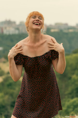 Krásná fotka z portrétního focení pro ženy z Mělníka